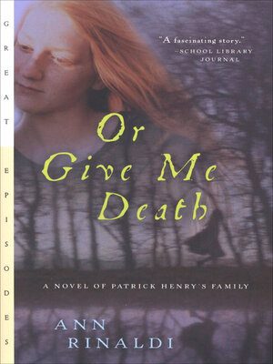 cover image of Or Give Me Death